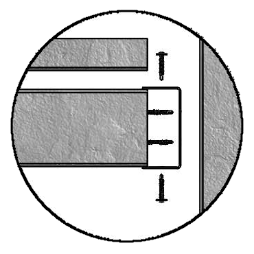 Flush Mount Clip Connection